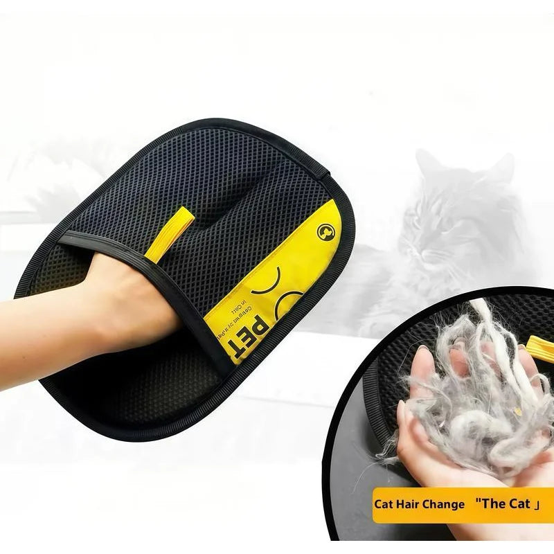 Marluvo Pet Hair Removal Grooming Gloves