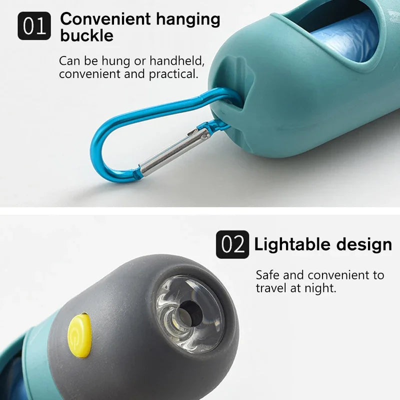 Marluvo LED Dog Waste Bag Dispenser
