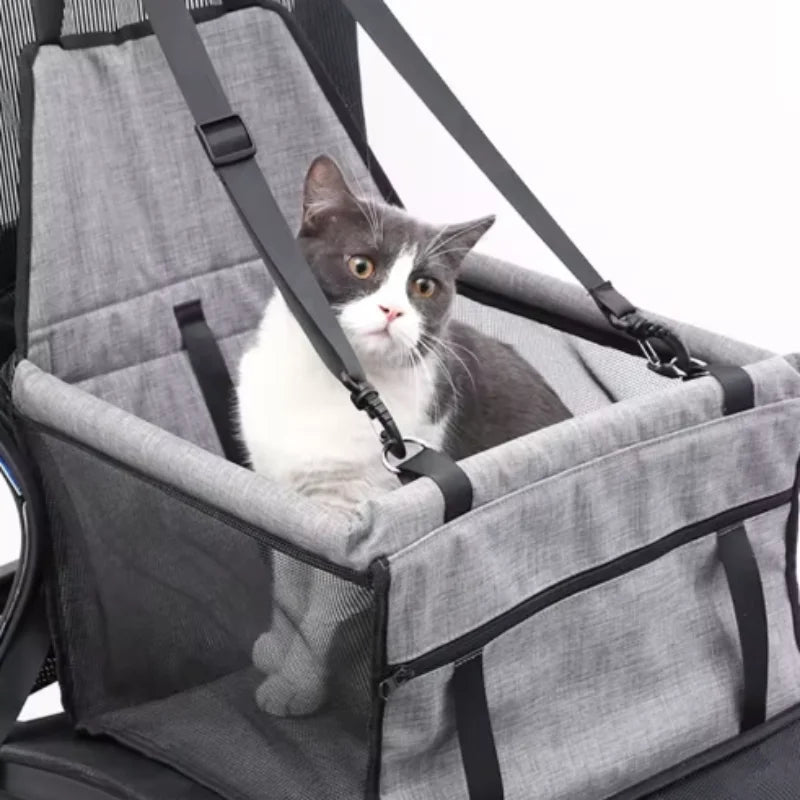 Marluvo Foldable Dog Car Seat Hammock