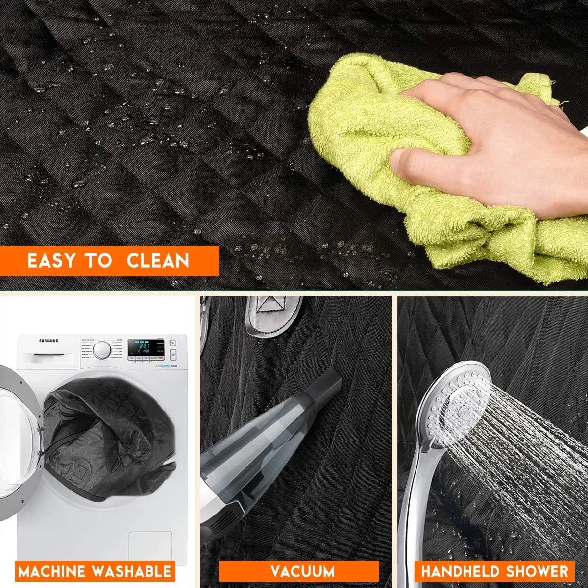 Marluvo Waterproof Dog Car Seat Cover