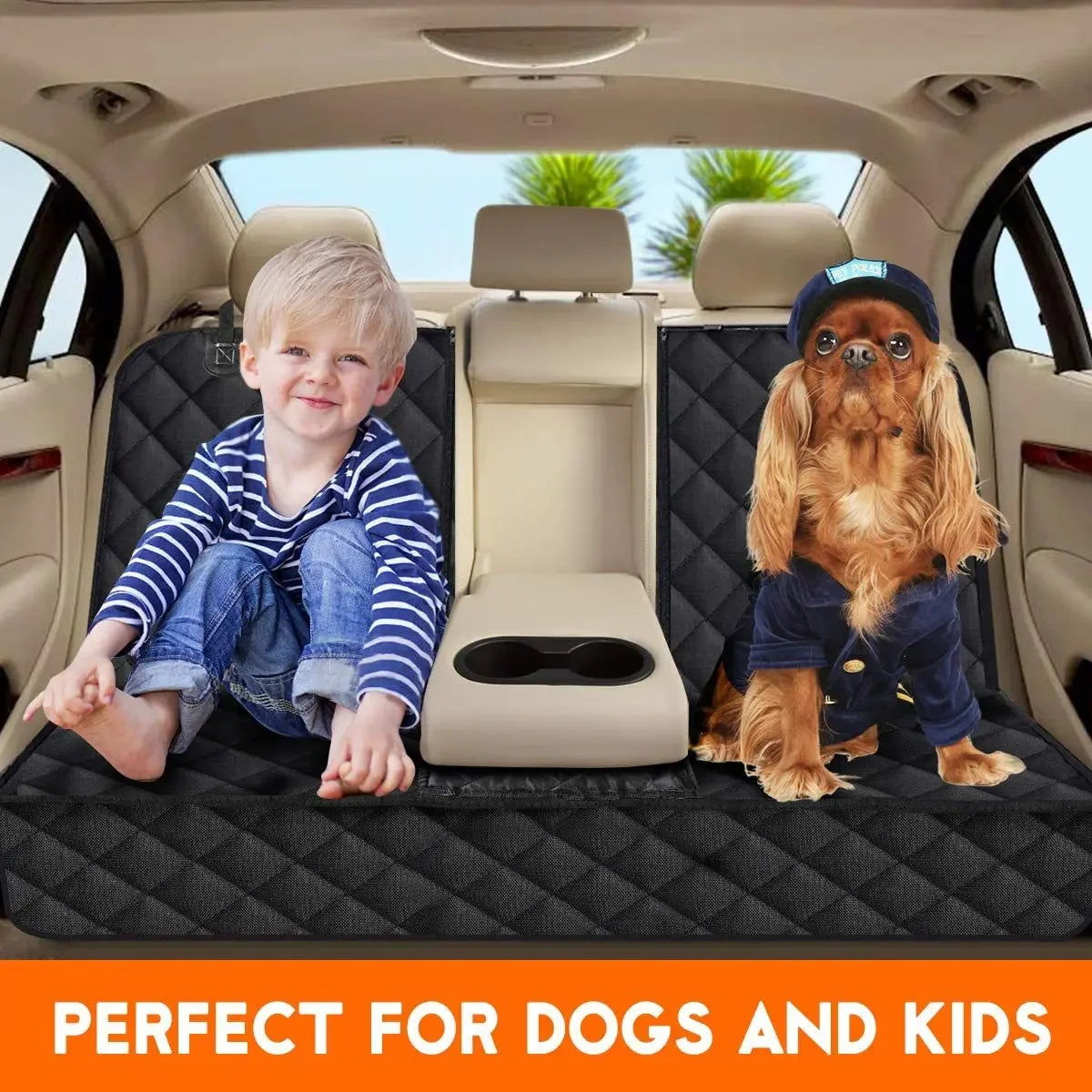 Marluvo Waterproof Dog Car Seat Cover