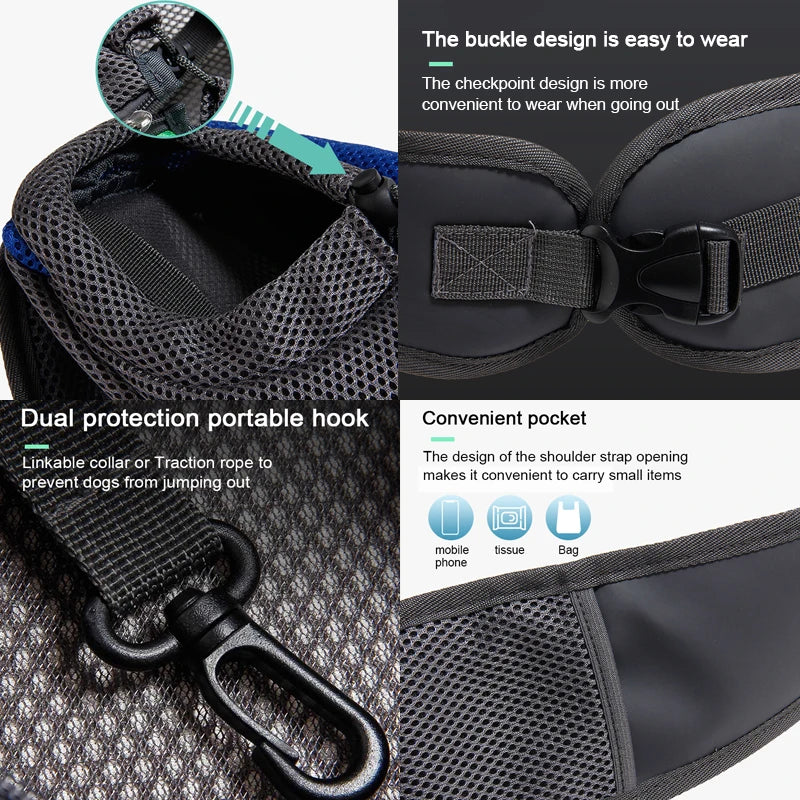 Marluvo Pet Carrier Shoulder Bag