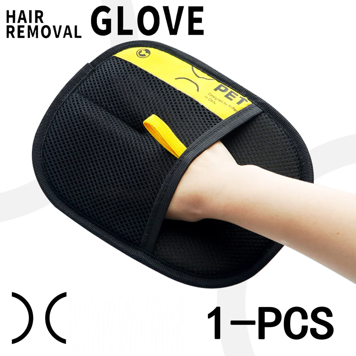 Marluvo Pet Hair Removal Grooming Gloves