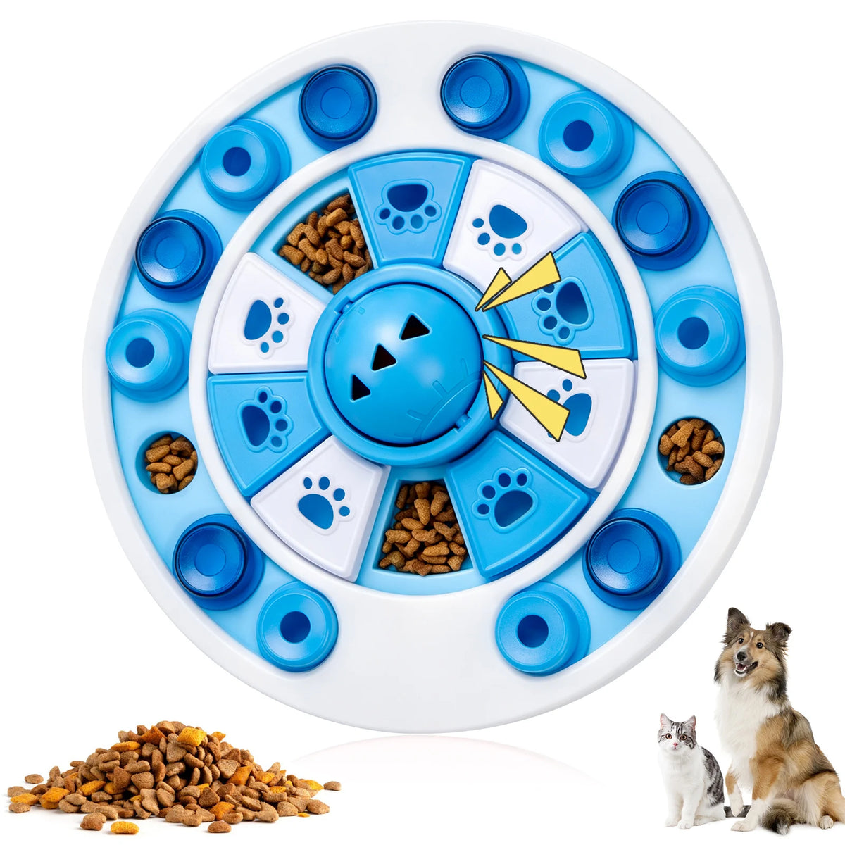 Marluvo Interactive Slow Feeder Puzzle Bowl
